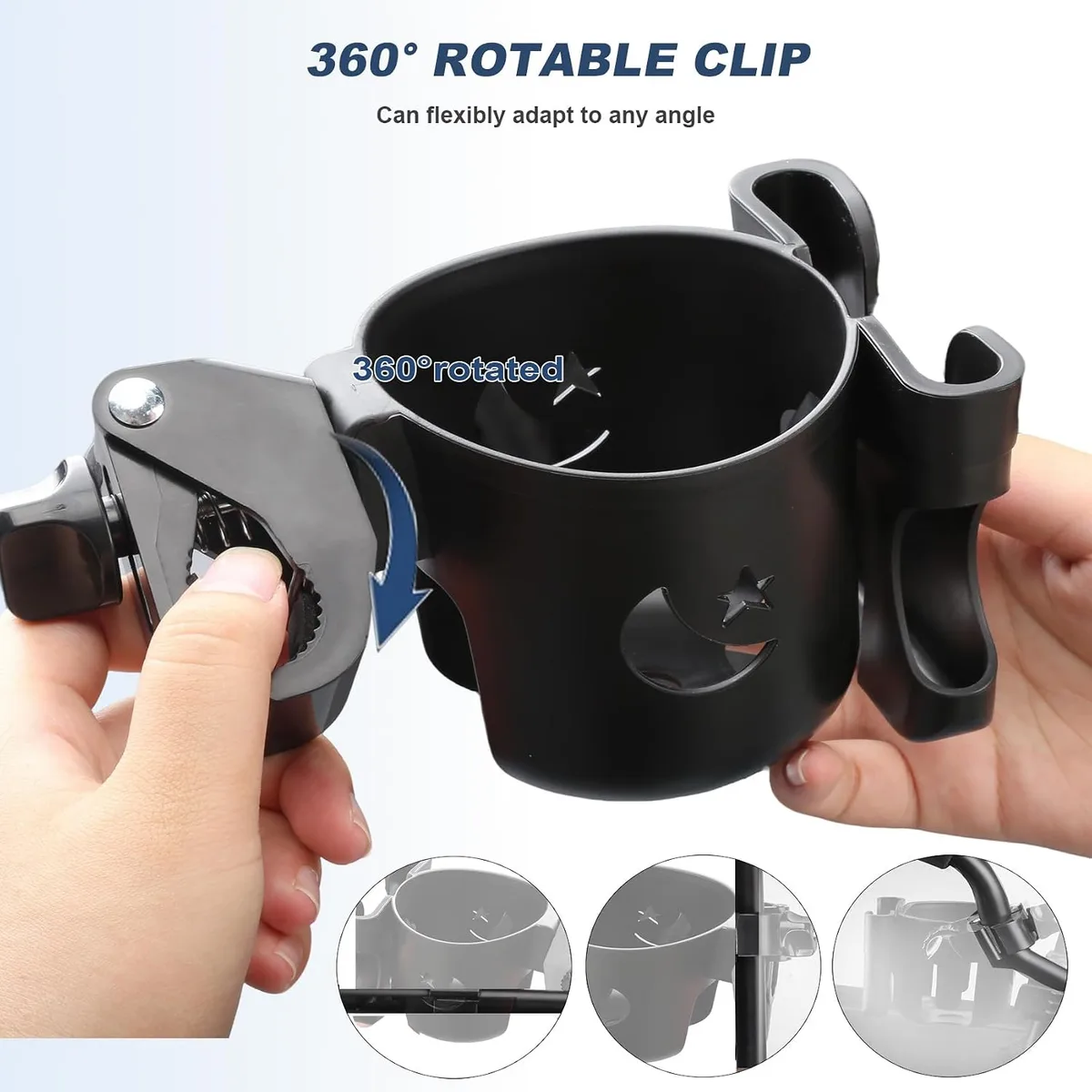 WHLICKS Cup & Phone Holder — Cup holder with phone holder image 4