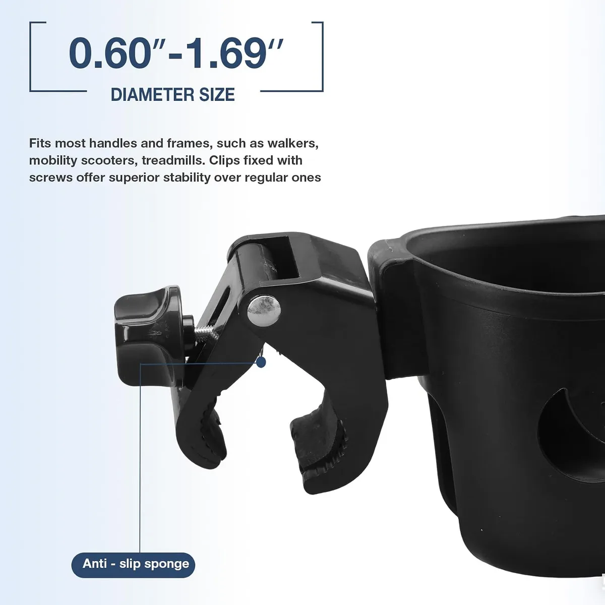 WHLICKS Cup & Phone Holder — Cup holder with phone holder image 6