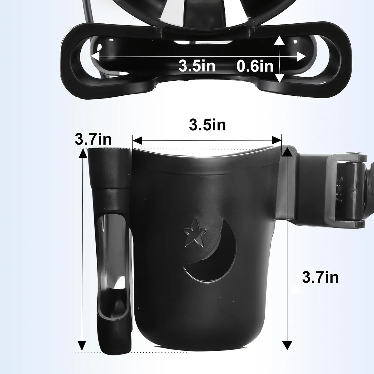 WHLICKS Cup & Phone Holder — Cup holder with phone holder image 7