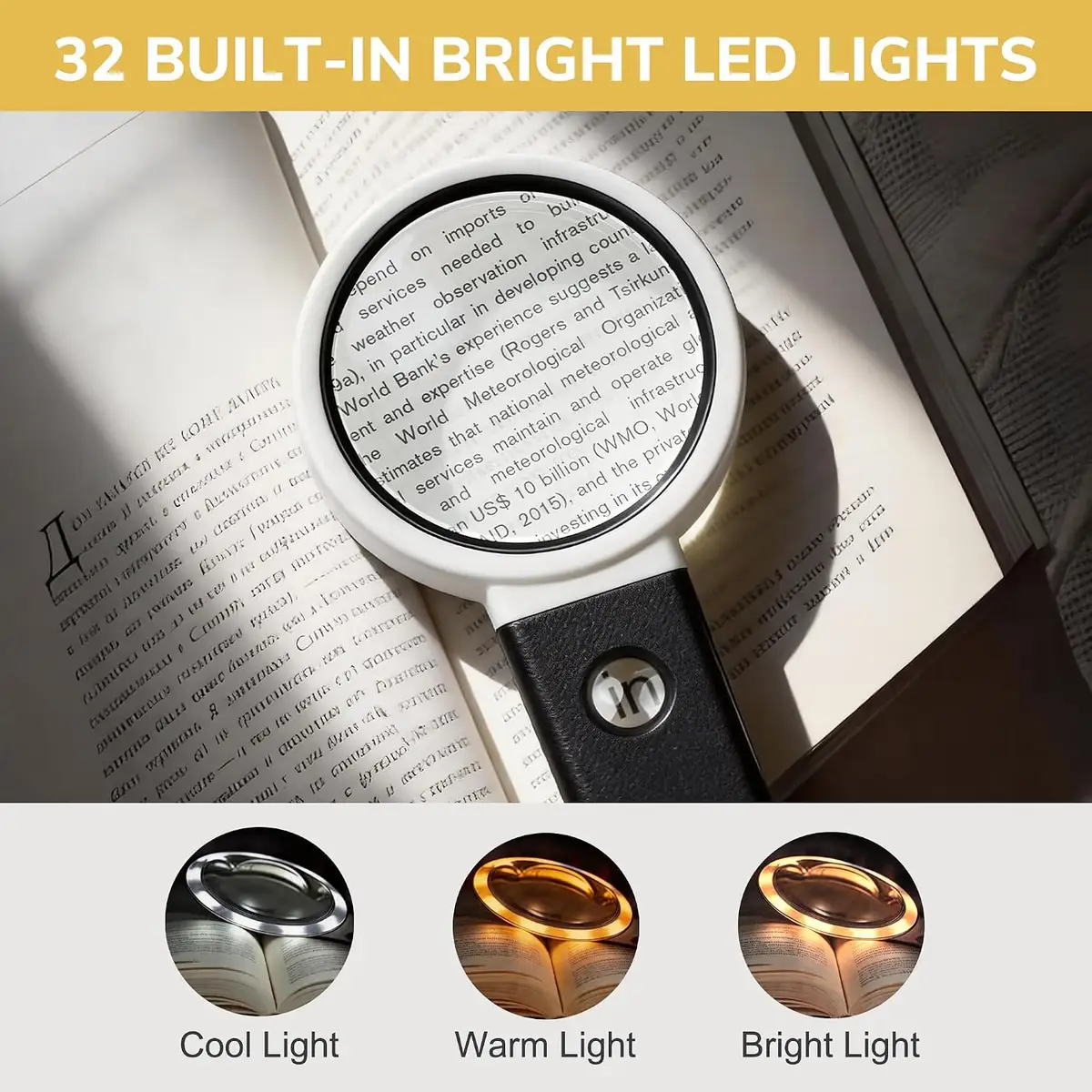 WHLICKS LED Magnifier — White image 8