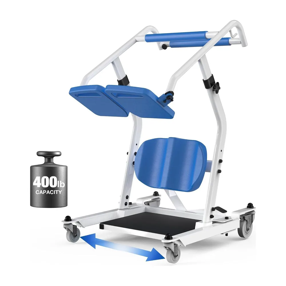 WHLICKS Blue Sit-to-Stand Patient Lift — Blue