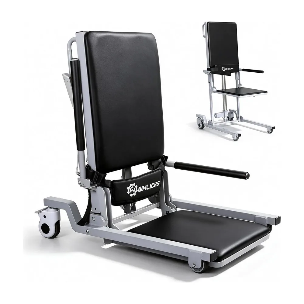 WHLICKS Electric Floor Lift Chair — Black Floor Lift